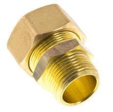 R 3/4'' Macho x 22mm Racor de compresión recto de latón 54 Bar DIN EN 1254-2