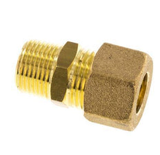 R 3/8'' Macho x 12mm Racor de compresión recto de latón 75 Bar DIN EN 1254-2