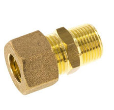 R 3/8'' Macho x 12mm Racor de compresión recto de latón 75 Bar DIN EN 1254-2