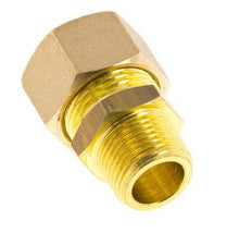 R 3/8'' Macho x 14mm Racor de compresión recto de latón 89 Bar DIN EN 1254-2