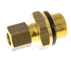 G 3/8'' Macho x 8mm Racor de compresión recto de latón con junta PA 135 Bar DIN EN 1254-2