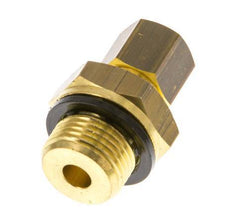 G 3/8'' Macho x 8mm Racor de compresión recto de latón con junta PA 135 Bar DIN EN 1254-2