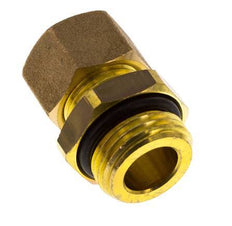 G 1/2'' Macho x 12mm Racor de compresión recto de latón con junta NBR 75 Bar DIN EN 1254-2