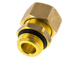 G 1/2'' Macho x 16mm Racor de compresión recto de latón con junta NBR 76 Bar DIN EN 1254-2