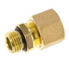 G 1/4'' Macho x 10mm Racor de compresión recto de latón con junta NBR 95 Bar DIN EN 1254-2