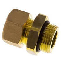 G 3/4'' Macho x 18mm Racor de compresión recto de latón con junta NBR 67 Bar DIN EN 1254-2