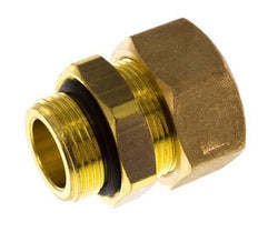 G 3/4'' Macho x 22mm Racor de compresión recto de latón con junta NBR 54 Bar DIN EN 1254-2