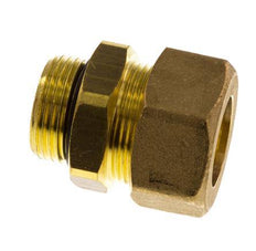 G 3/4'' Macho x 22mm Racor de compresión recto de latón con junta NBR 54 Bar DIN EN 1254-2