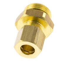 G 3/8'' Macho x 8mm Racor de compresión recto de latón con junta NBR 135 Bar DIN EN 1254-2