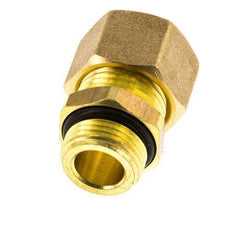 G 3/8'' Macho x 12mm Racor de compresión recto de latón con junta NBR 75 Bar DIN EN 1254-2