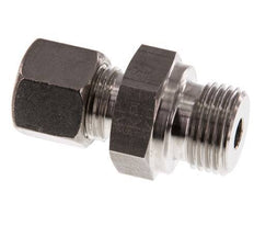 G 1/2'' Macho x 10S Racor de compresión recto de acero inoxidable 630 Bar DIN 2353