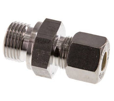 G 1/2'' Macho x 10S Racor de compresión recto de acero inoxidable 630 Bar DIN 2353