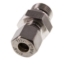 G 1/2'' Macho x 10S Racor de compresión recto de acero inoxidable 630 Bar DIN 2353