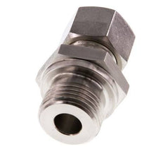 G 1/2'' Macho x 12L Racor de compresión recto de acero inoxidable 315 Bar DIN 2353