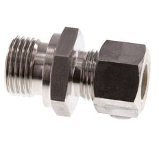 G 1/2'' Macho x 12L Racor de compresión recto de acero inoxidable 315 Bar DIN 2353