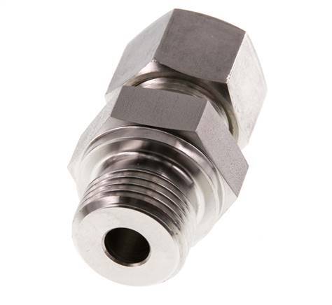 G 1/2'' Macho x 12S Racor de compresión recto de acero inoxidable 630 Bar DIN 2353