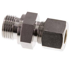 G 1/2'' Macho x 12S Racor de compresión recto de acero inoxidable 630 Bar DIN 2353