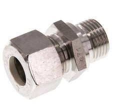 G 1/2'' Macho x 15L Racor de compresión recto de acero inoxidable 315 Bar DIN 2353