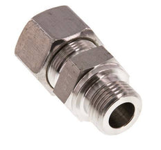 G 1/2'' Macho x 16S Racor recto de acero inoxidable 400 Bar DIN 2353