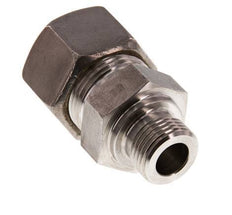 G 1/2'' Macho x 20S Racor de compresión recto de acero inoxidable 400 Bar DIN 2353
