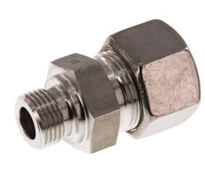 G 1/2'' Macho x 20S Racor de compresión recto de acero inoxidable 400 Bar DIN 2353