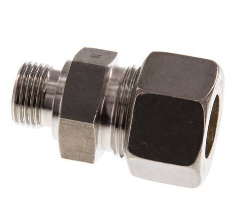 G 1/2'' Macho x 20S Racor de compresión recto de acero inoxidable 400 Bar DIN 2353