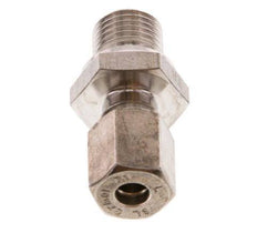 G 1/4'' Macho x 6L Racor de compresión recto de acero inoxidable 315 Bar DIN 2353