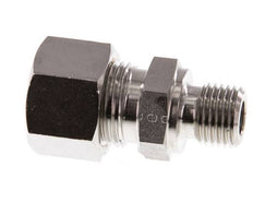 G 1/4'' Macho x 12L Racor de compresión recto de acero inoxidable 315 Bar DIN 2353