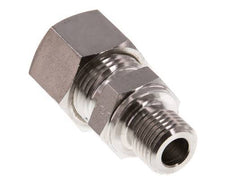 G 1/4'' Macho x 12L Racor de compresión recto de acero inoxidable 315 Bar DIN 2353