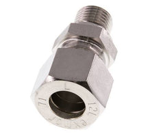 G 1/4'' Macho x 12L Racor de compresión recto de acero inoxidable 315 Bar DIN 2353