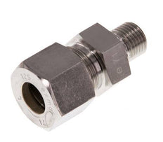 G 1/4'' Macho x 12S Racor de compresión recto de acero inoxidable 630 Bar DIN 2353