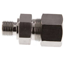 G 1/4'' Macho x 12S Racor de compresión recto de acero inoxidable 630 Bar DIN 2353