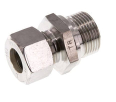 G 3/4'' Macho x 15L Racor de compresión recto de acero inoxidable 315 Bar DIN 2353