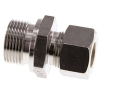 G 3/4'' Macho x 15L Racor de compresión recto de acero inoxidable 315 Bar DIN 2353