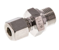 G 3/8'' Macho x 8L Racor de compresión recto de acero inoxidable 315 Bar DIN 2353