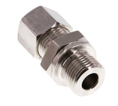 G 3/8'' Macho x 10L Racor de compresión recto de acero inoxidable 315 Bar DIN 2353