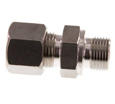 G 3/8'' Macho x 10S Racor de compresión recto de acero inoxidable 630 Bar DIN 2353