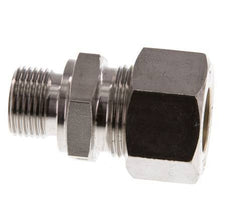 G 3/8'' Macho x 15L Racor de compresión recto de acero inoxidable 315 Bar DIN 2353