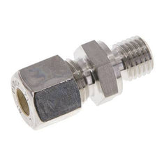 M12x1,5 Macho x 8L Racor de compresión recto de acero inoxidable 315 Bar DIN 2353