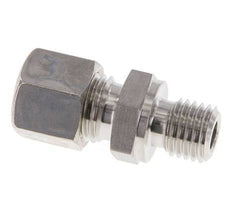 M12x1,5 Macho x 8L Racor de compresión recto de acero inoxidable 315 Bar DIN 2353