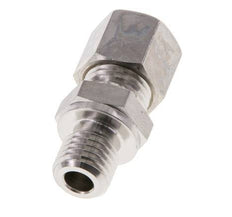 M12x1,5 Macho x 8L Racor de compresión recto de acero inoxidable 315 Bar DIN 2353