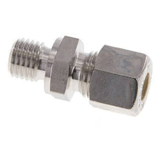 M12x1,5 Macho x 8L Racor de compresión recto de acero inoxidable 315 Bar DIN 2353