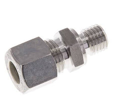 M12x1,5 Macho x 10L Racor de compresión recto de acero inoxidable 315 Bar DIN 2353