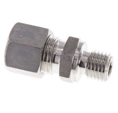 M12x1,5 Macho x 10L Racor de compresión recto de acero inoxidable 315 Bar DIN 2353