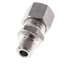 M12x1,5 Macho x 10L Racor de compresión recto de acero inoxidable 315 Bar DIN 2353