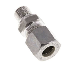 M12x1,5 Macho x 10L Racor de compresión recto de acero inoxidable 315 Bar DIN 2353