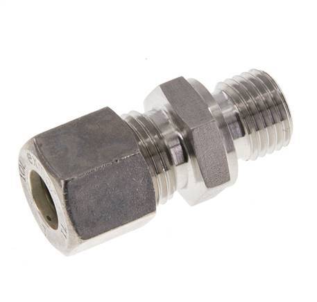 M14x1,5 Macho x 10L Racor de compresión recto de acero inoxidable 315 Bar DIN 2353