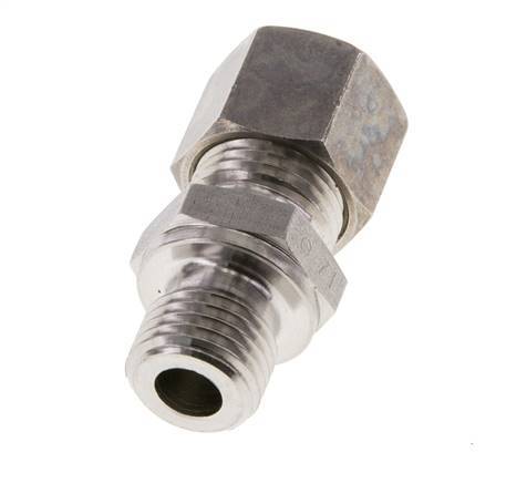 M14x1,5 Macho x 10L Racor de compresión recto de acero inoxidable 315 Bar DIN 2353