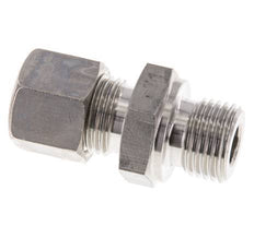 M16x1,5 Macho x 10L Racor de compresión recto de acero inoxidable 315 Bar DIN 2353