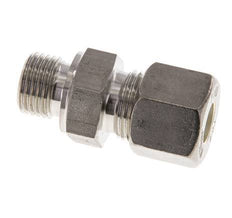 M16x1,5 Macho x 10S Racor de compresión recto de acero inoxidable 630 Bar DIN 2353